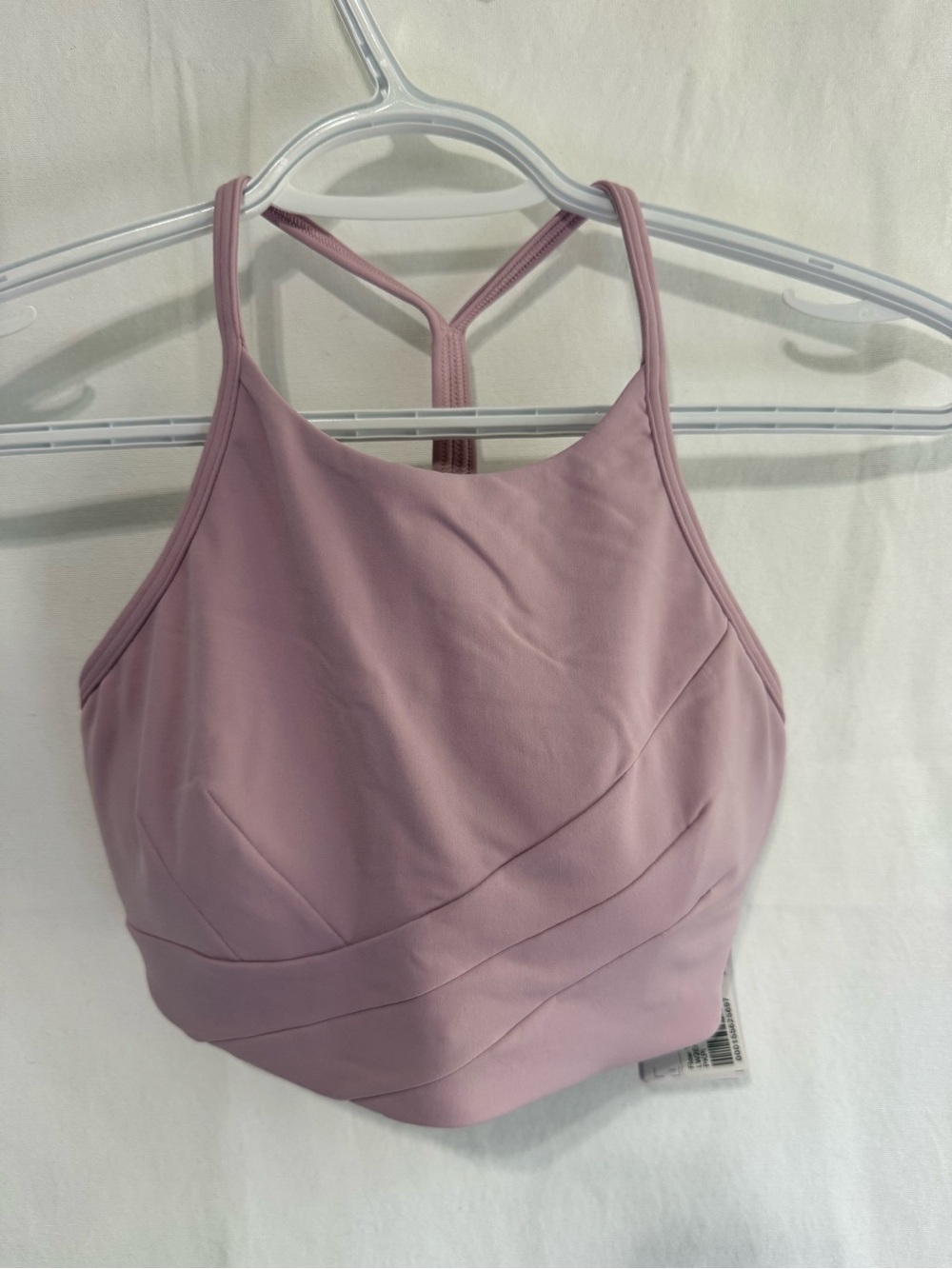 NWT Lululemon Flow Y Front High Neck Bra - Size 6. B/C Cup